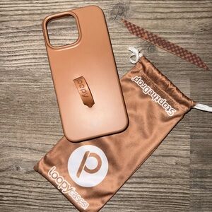 16 Pro Max Loopy Case Saddle Brown